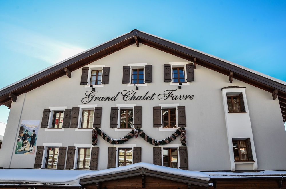 Hôtel Le Grand Chalet Favre Saint-Luc Exterior foto